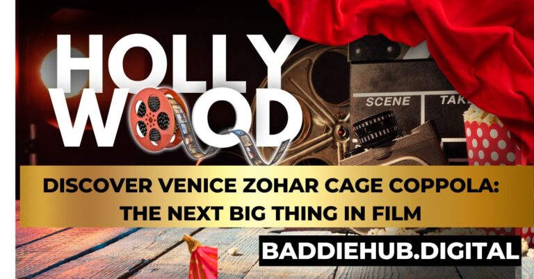 Discover Venice Zohar Cage Coppola: The Next Big Thing in Film